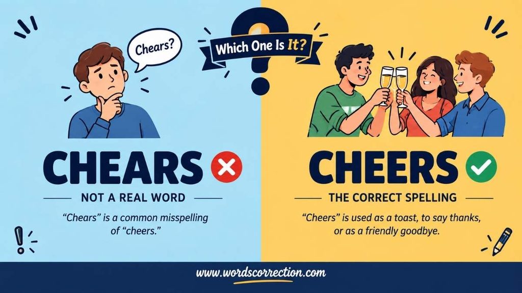 Cheers vs Chears Comparison