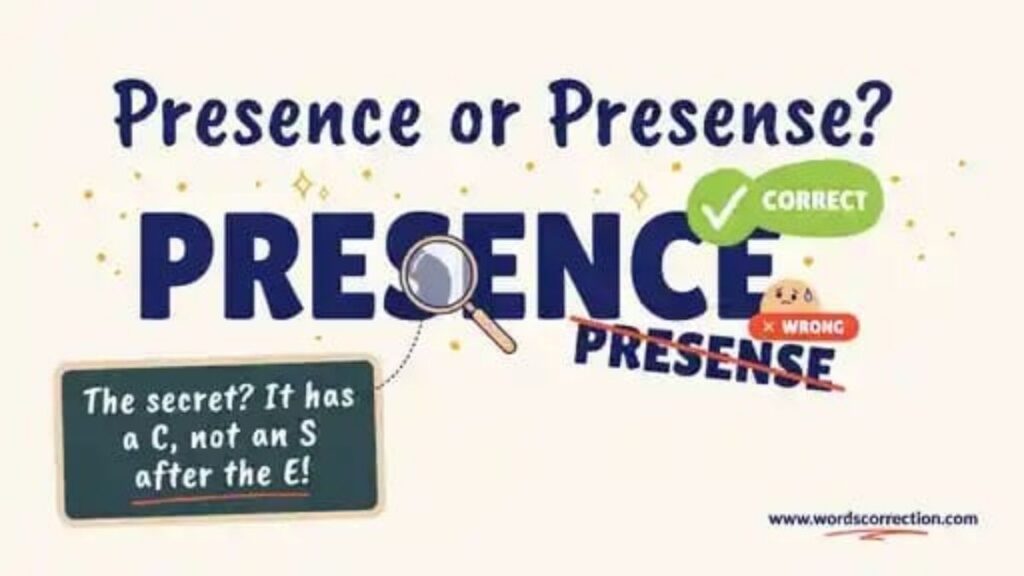 Presence or Presense Which Spelling Is Correct?