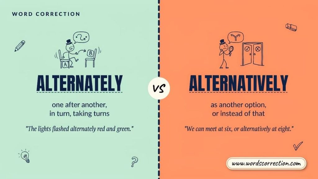 Alternately Definition and Examples A Closer Look