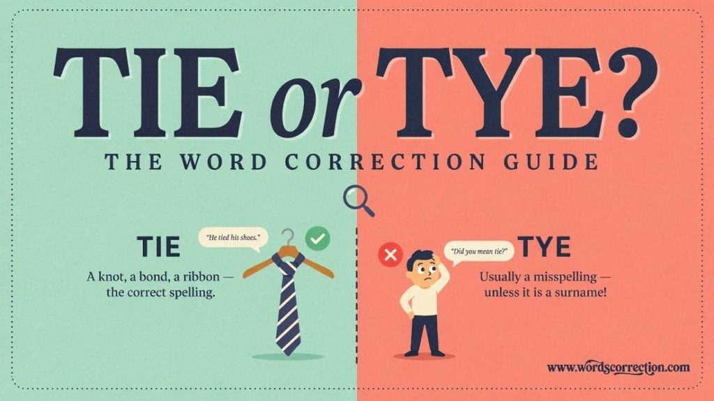 Tye as a Historical and Regional Word