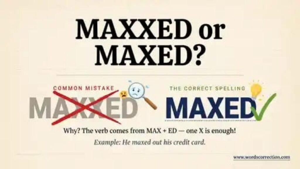 Maxxed or Maxed: Which Spelling Is Correct?