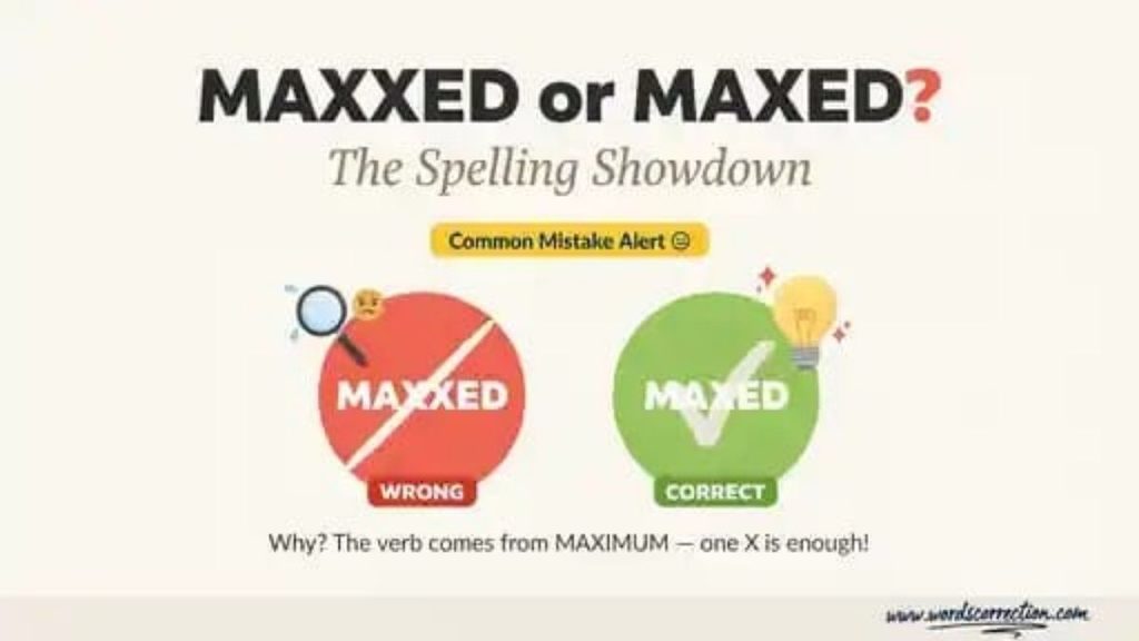 Maxed vs Maxxed Key Differences
