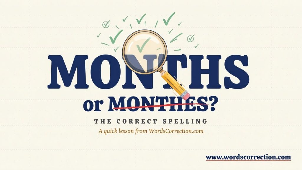 Why Does “Monthes” Look Correct to Some People?