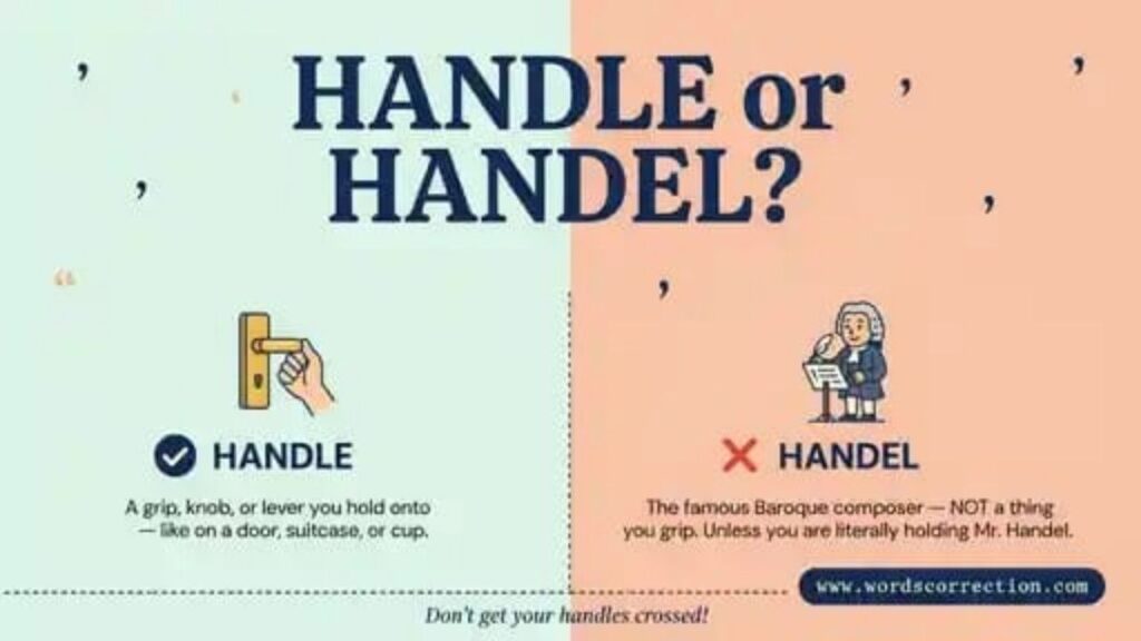 Handle or Handel Correct Spelling and Usage