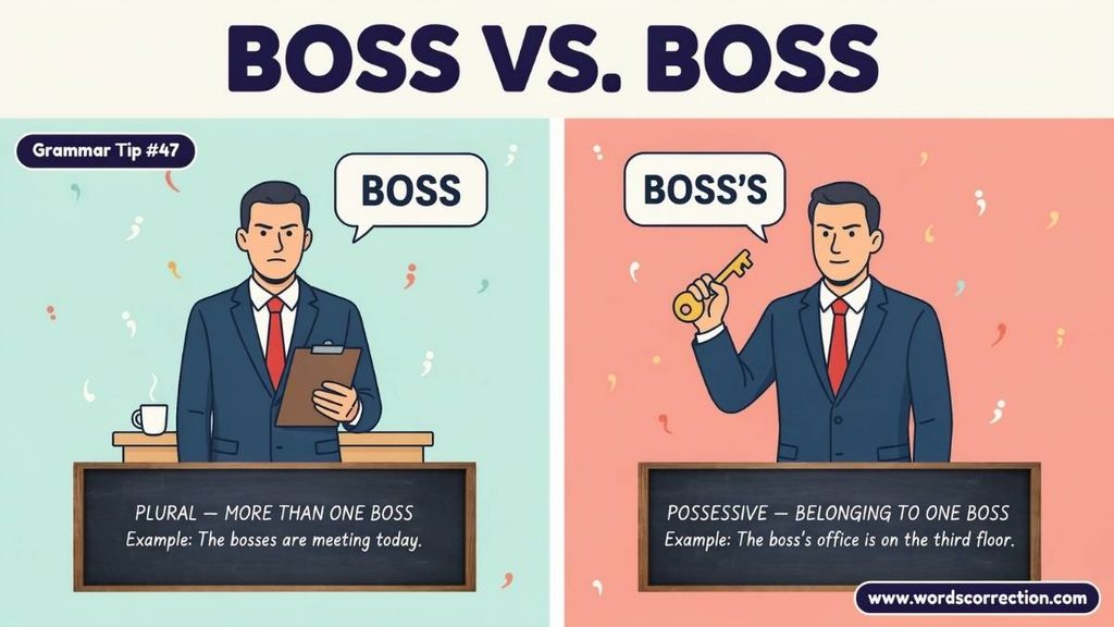 Common Mistakes With Bosses or Boss’s