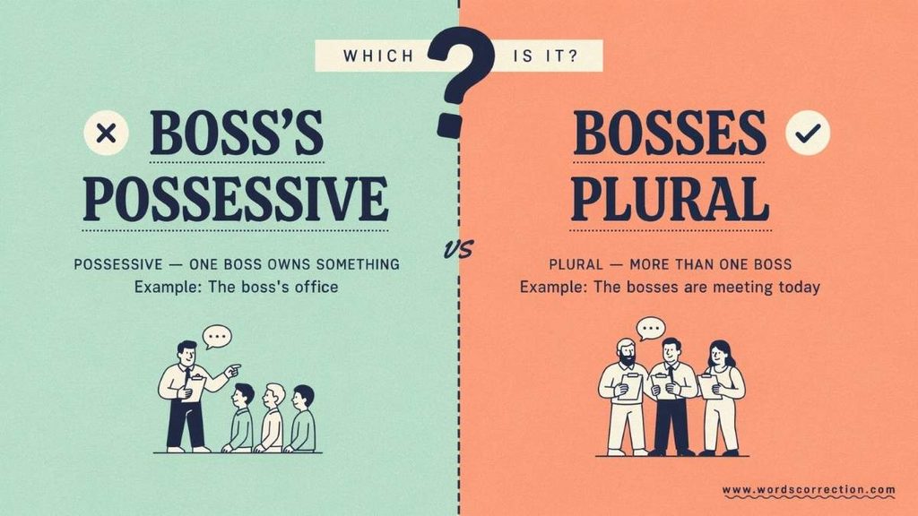 Boss or Bosses Which Form Should You Choose?