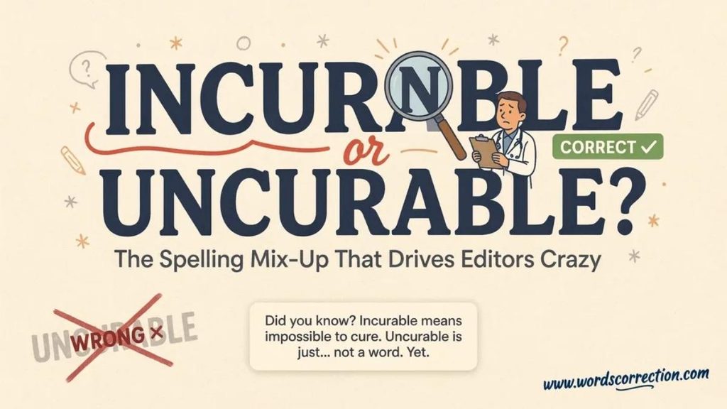 Incurable vs Uncurable: What's the Difference?