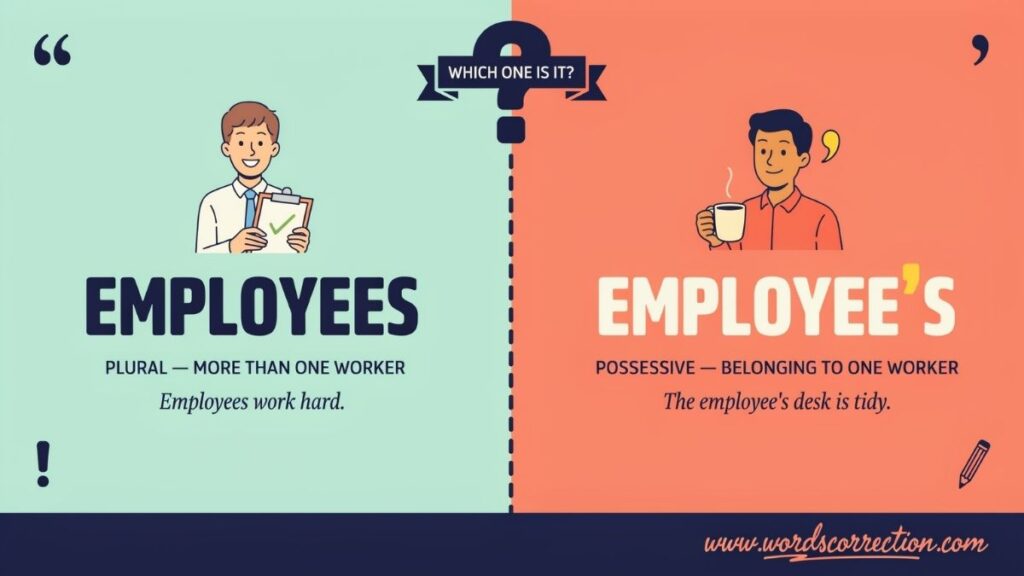 Employees or Employee’s: Which One Is Correct?