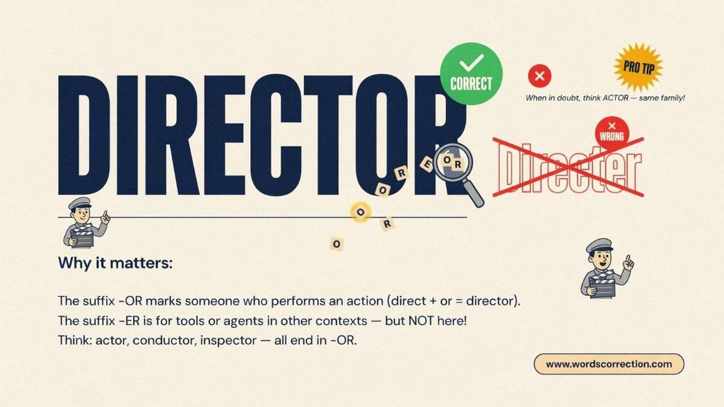 Direction vs Director