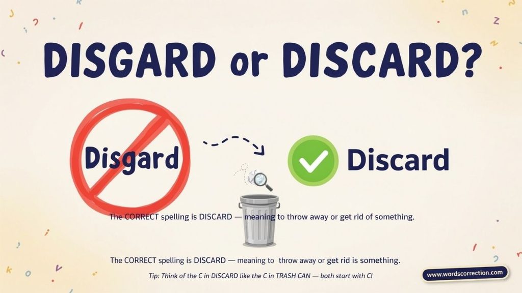 The Origin and Etymology of Discard