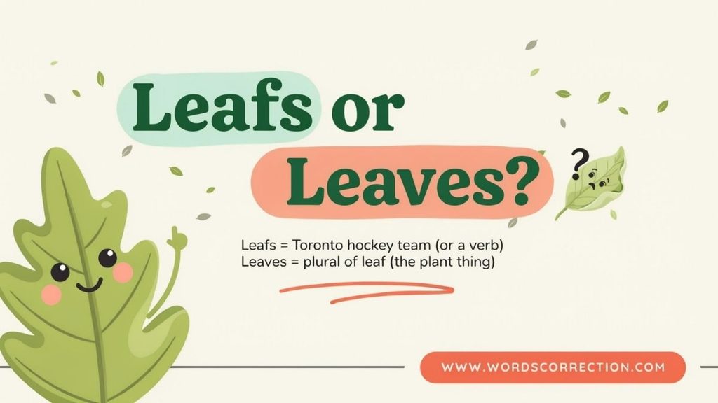 When Is Leafs Correct?