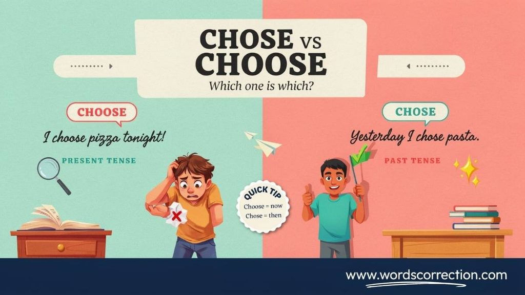 Chose or Chosen What's the Difference?