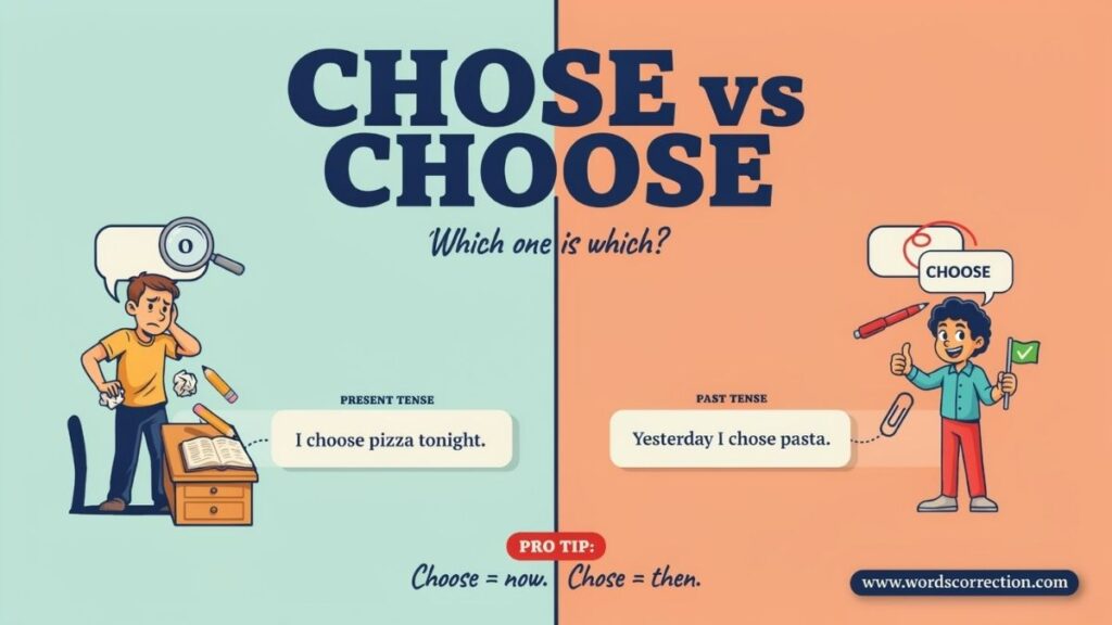Chose or Choose What’s the Difference?