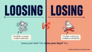 Loosing or Losing Which Spelling Is Correct?