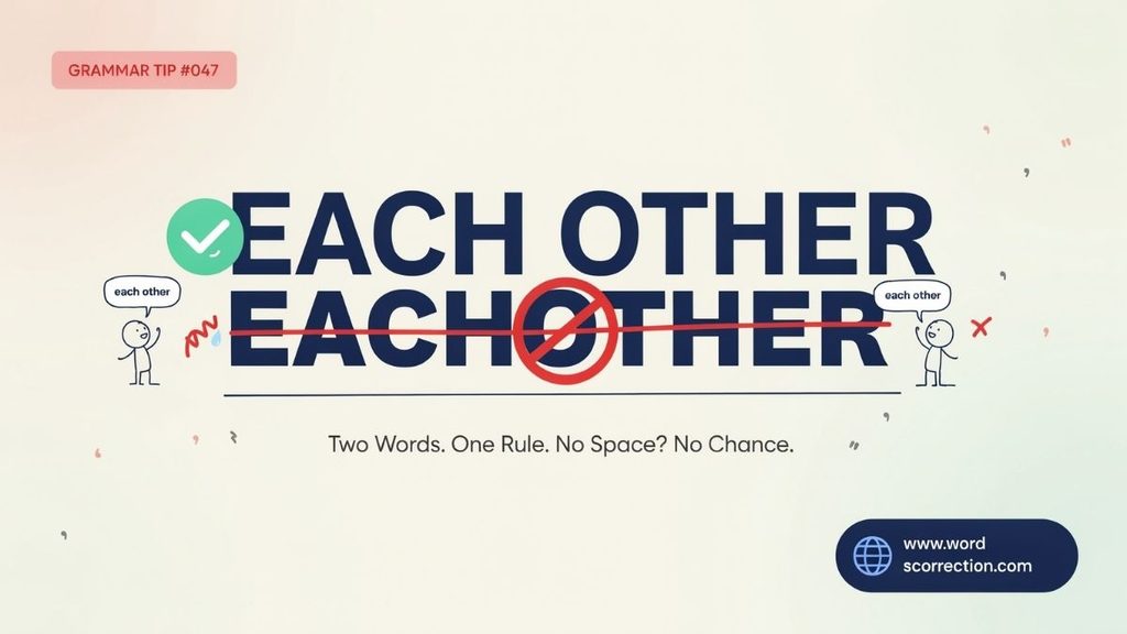 Why Each Others Is Usually Incorrect