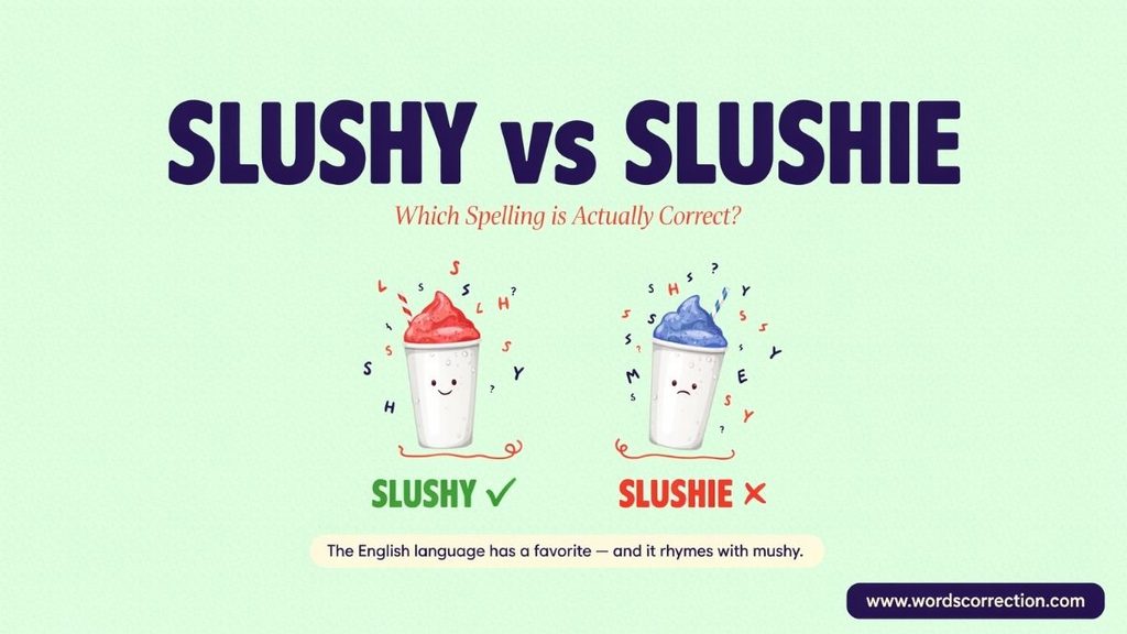 Common Mistakes With Slushy and Slushie