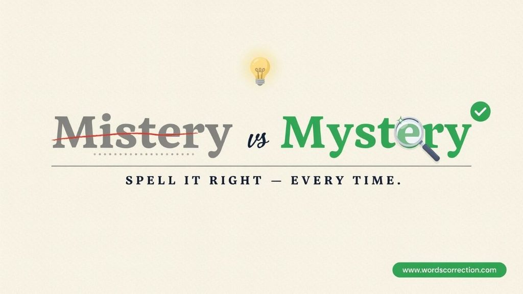 Why Do People Spell Mystery vs Mistery?