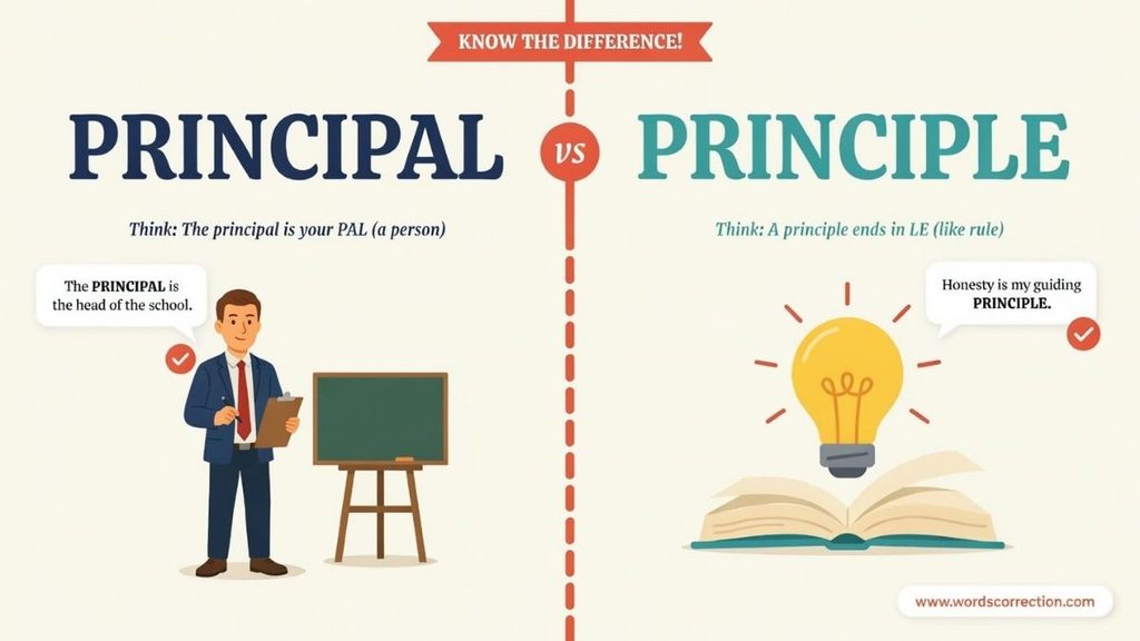The Origin of Principal and Principle
